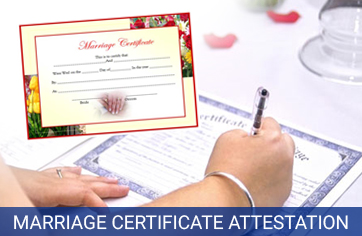 marriage certificate attestation services in india